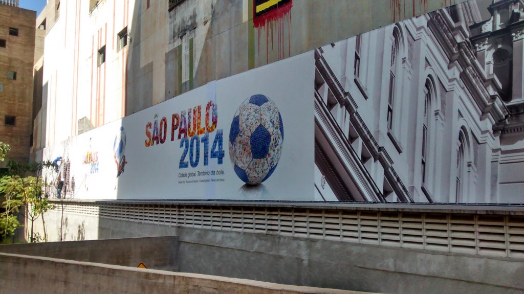 PRAÇA DAS ARTES – Centro Histórico, São Paulo - Estrutura Metálica p/ Placa Publicitaria